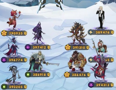 AFKアリーナ_ルクレティア試練D