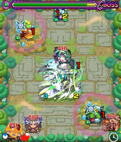 モンスト、アドリン、ボス2