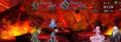Fgo 冬木x G 燃え盛る森 の敵編成とドロップ 未確認座標x G Appmedia