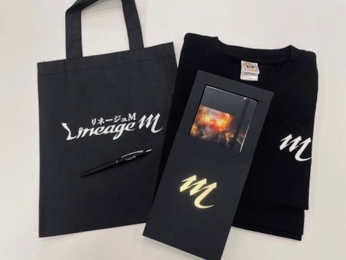 リネージュM、レビュキャンペーン、グッズ