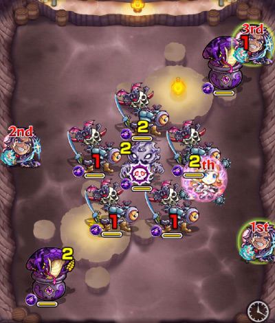 モンスト、メラスキュラ、ステ3