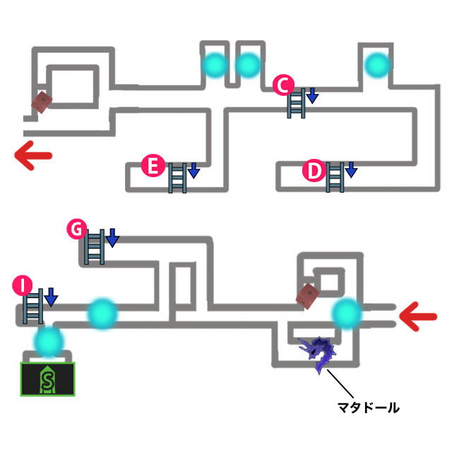 新女神転生3_ギンザ大地下道B1F-2