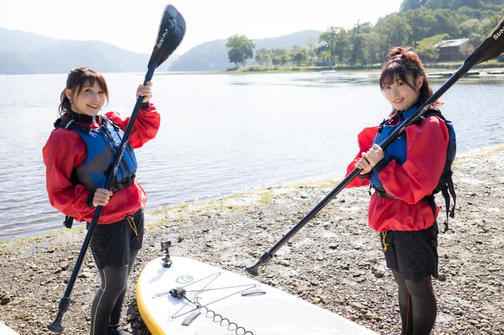 新田恵海の女子トク旅_SUP