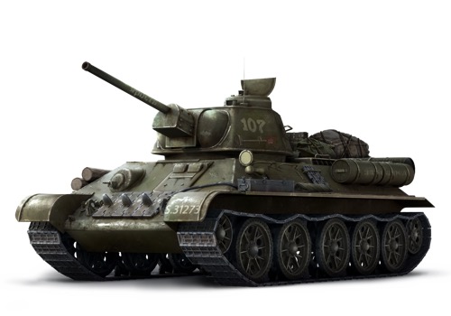 T-34/85戦車