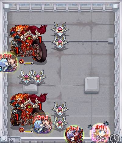 モンスト、龍騎、バトル2-2