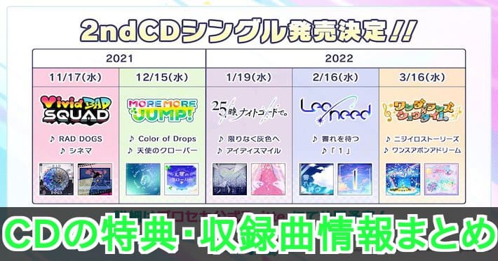 2種類選べる プロセカ CD アルバム まとめ ビビバス ワンダショ - 通販