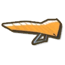 ディンカム_オレンジのハングライダー_アイコン