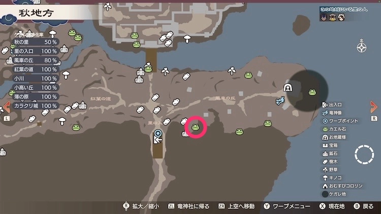 龍の国ルーンファクトリー_カエル石_53