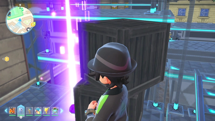 ポケモンZA_カラフルなネジ_フィールド入手_ブルー6番地のアスレチックの中腹_周辺