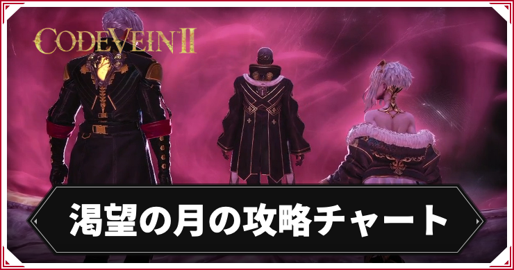 コードヴェイン2_渇望の月の攻略チャート_アイキャッチ