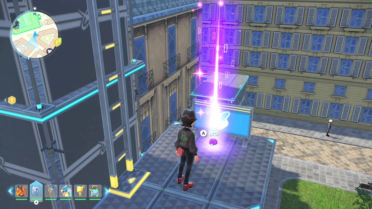 ポケモンZA_カラフルなネジ_フィールド入手_ブルー6番地のアスレチック_周辺