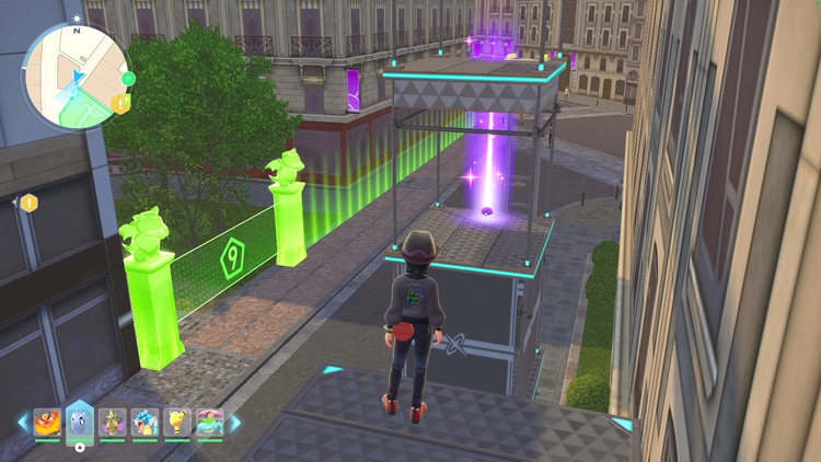 ポケモンZA_カラフルなネジ_フィールド入手_ミアレ変電所南のアスレチック_周辺