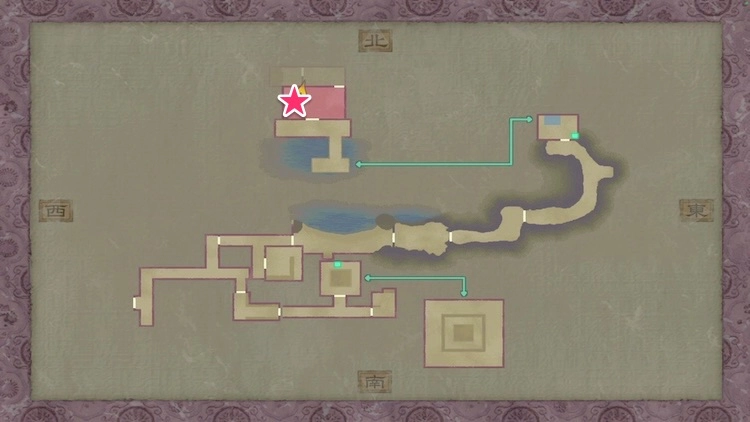 鬼武者2_美人画 明石_マップ