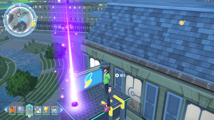 ポケモンZA_カラフルなネジ_フィールド入手_ブルー5番地北のアスレチック_周辺