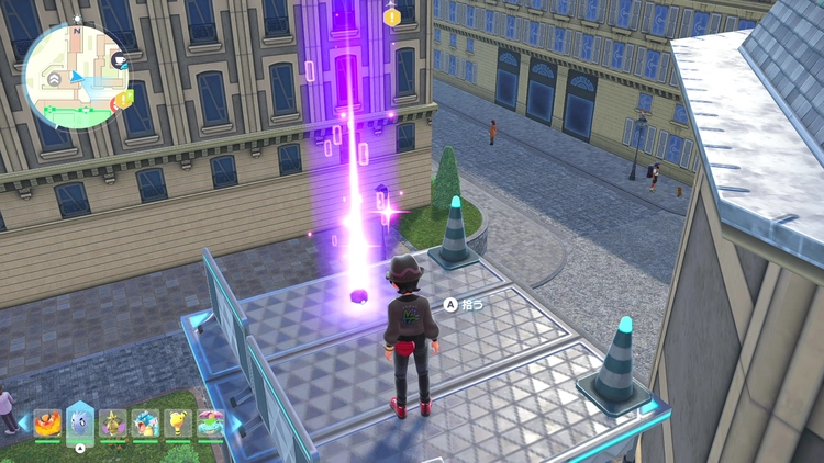 ポケモンZA_カラフルなネジ_フィールド入手_ブルー3番地のアスレチック_周辺