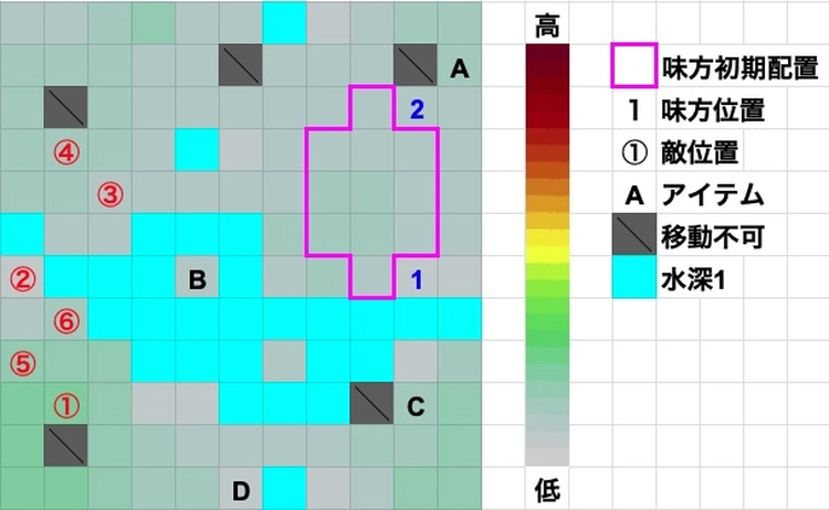 FFT_スウィージの森_マップ画像