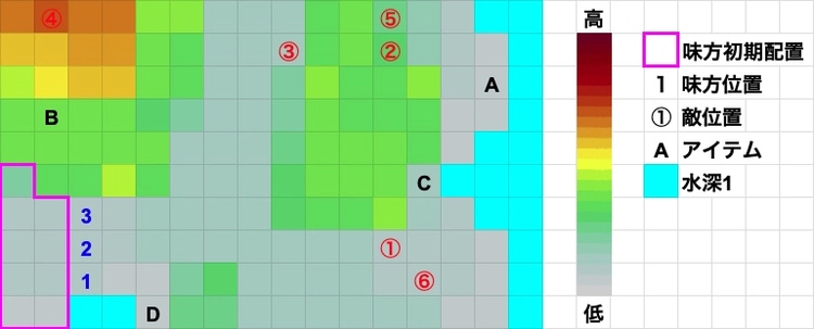 FFT_ドーターのスラム街_マップ画像