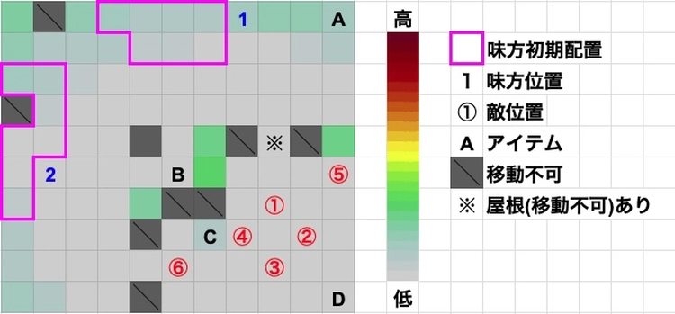 FFT_砂ネズミの穴ぐら_マップ画像