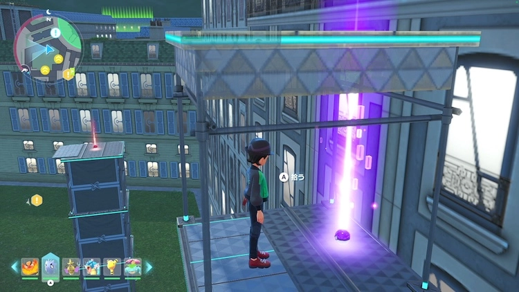 ポケモンZA_カラフルなネジ_フィールド入手_ベール4番地のアスレチック_周辺