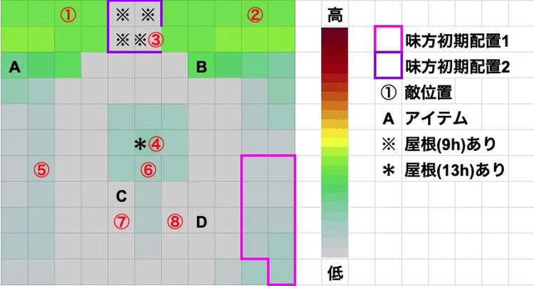 FFT_ゴルゴラルダ処刑場_マップ画像