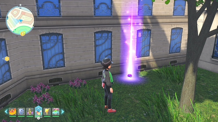 ポケモンZA_カラフルなネジ_フィールド入手_ベール1番地の建物に囲まれた場所_周辺