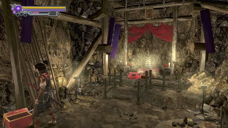 鬼武者2_幻魔壁の巻物_周辺