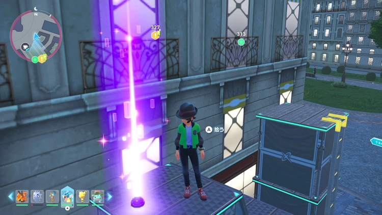 ポケモンZA_カラフルなネジ_フィールド入手_ベール1番地のアスレチックス_周辺