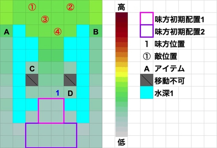 FFT_リオファネス城城内_マップ