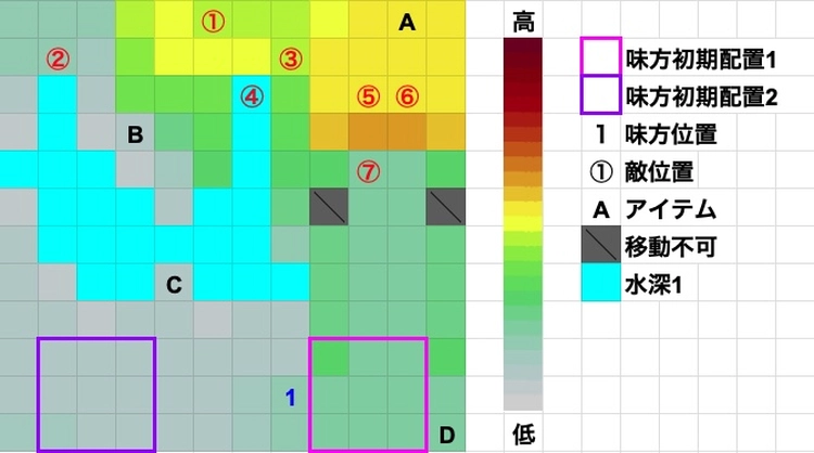 FFT_リオファネス城城門前_マップ画像