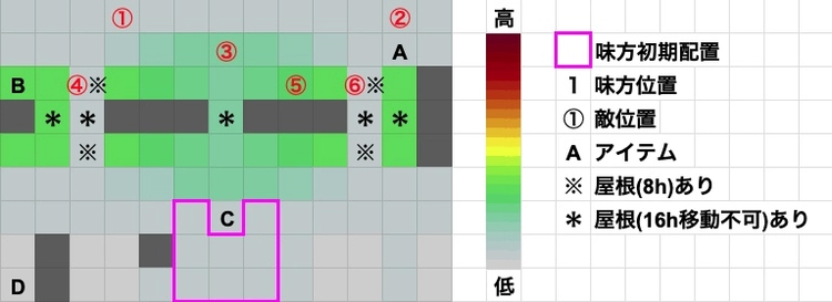 FFT_地下書庫 地下一階_マップ画像