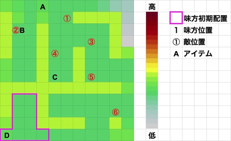 FFT_地下書庫 地下三階_マップ画像