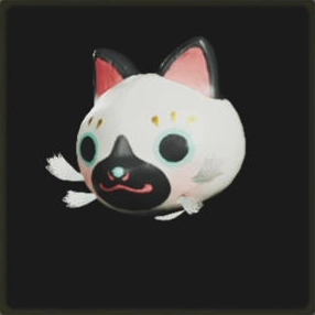 モンハンワイルズ_ネコ張り子ヘッドα_アイコン