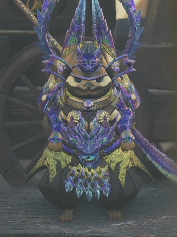 モンハンワイルズ_レダネコ【薙刀】γ_見た目