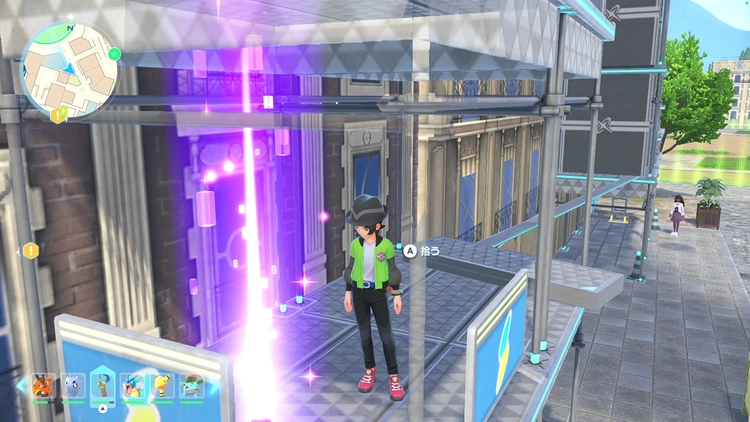 ポケモンZA_カラフルなネジ_フィールド入手_ジョーヌ6番地のアスレチック_周辺