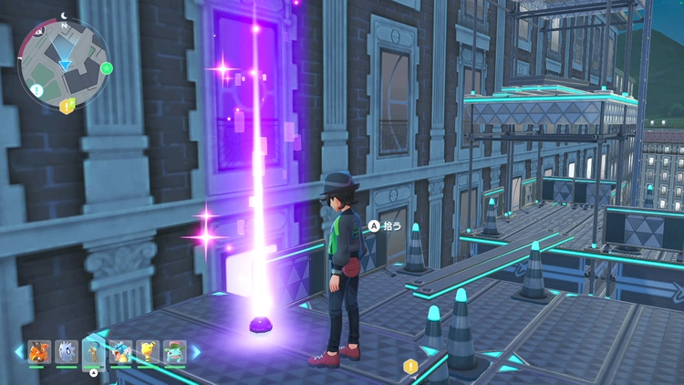 ポケモンZA_カラフルなネジ_フィールド入手_ジョーヌ3番地のアスレチック_周辺