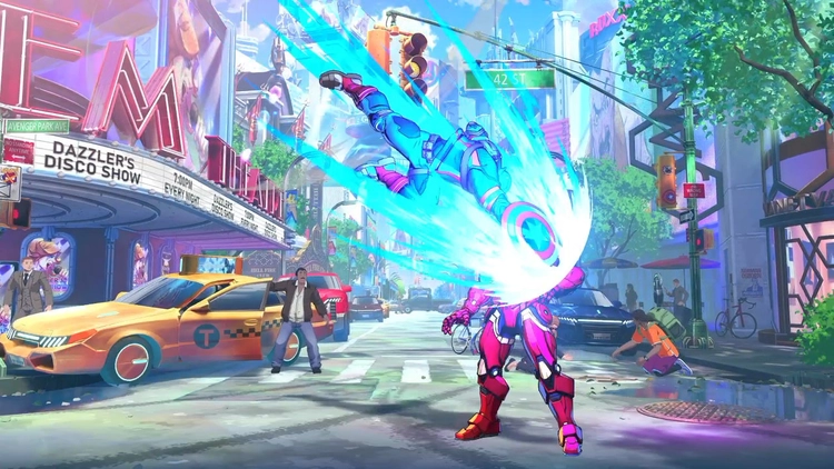 マーベル闘魂_フリーダムチャージM(空中)