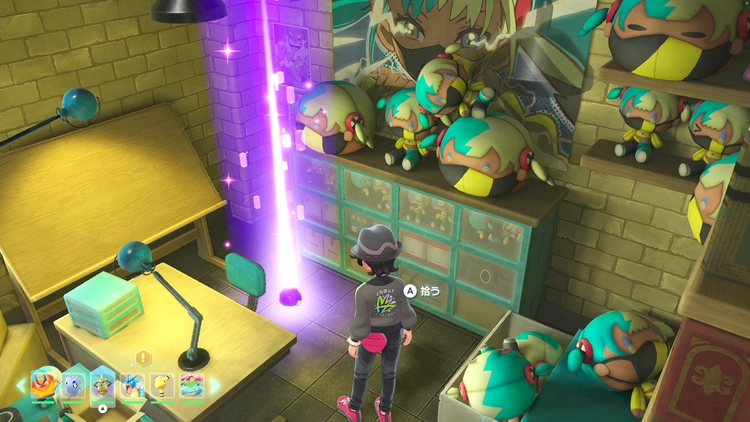 ポケモンZA_カラフルなネジ_フィールド入手_ラシーヌ工務店の店内_周辺