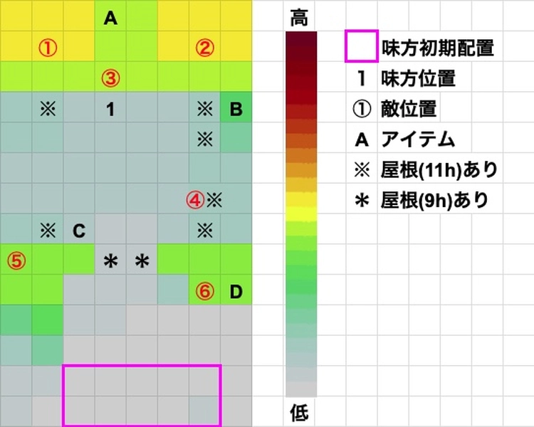 FFT_ランベリー城城門前_マップ