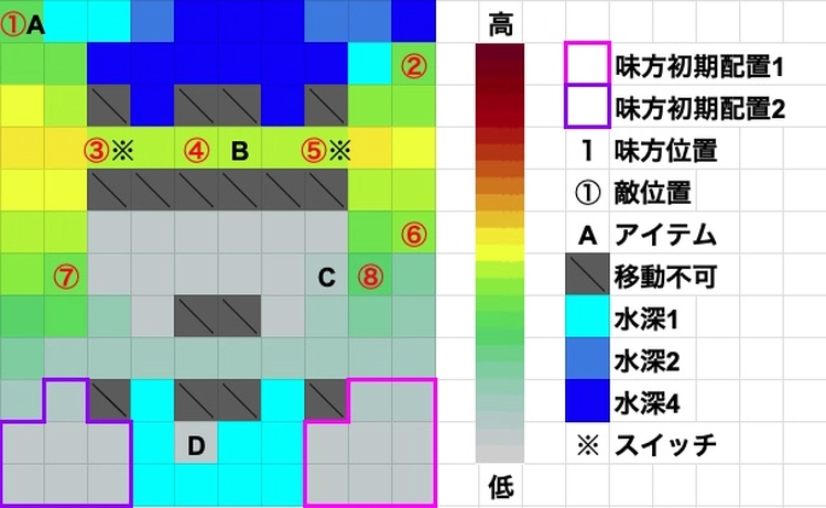 FFT_ベスラ要塞水門前_マップ画像