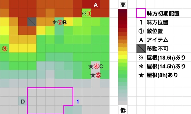 FFT_ゴルランドの炭坑 地下二階_マップ