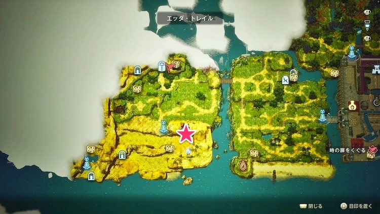 砂漠の洞窟_マップ