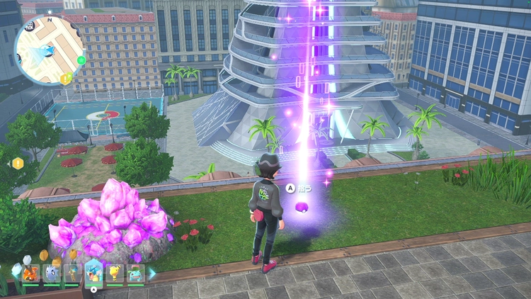 ポケモンZA_カラフルなネジ_フィールド入手_リストランテ ニ・リューの屋根上_周辺