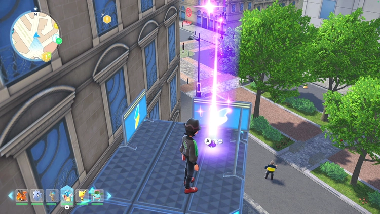 ポケモンZA_カラフルなネジ_フィールド入手_3番ワイルドゾーン西のアスレチック_周辺