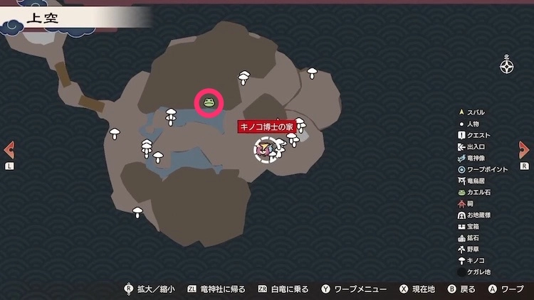 龍の国ルーンファクトリー_カエル石_48