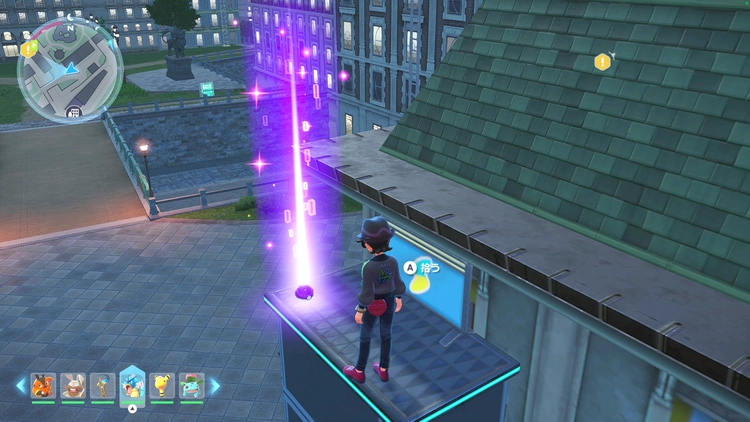 ポケモンZA_カラフルなネジ_フィールド入手_ベール6番地南のアスレチックス_周辺