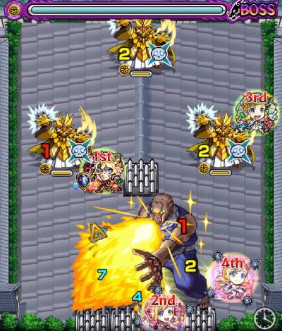 モンスト、究極メカ丸、ボス1