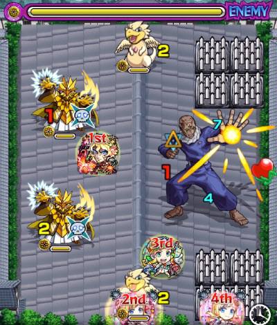 モンスト、究極メカ丸、バトル2