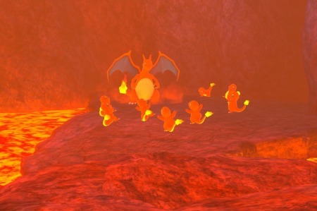 ポケモンスナップ_火山でかくれんぼ_参考画像