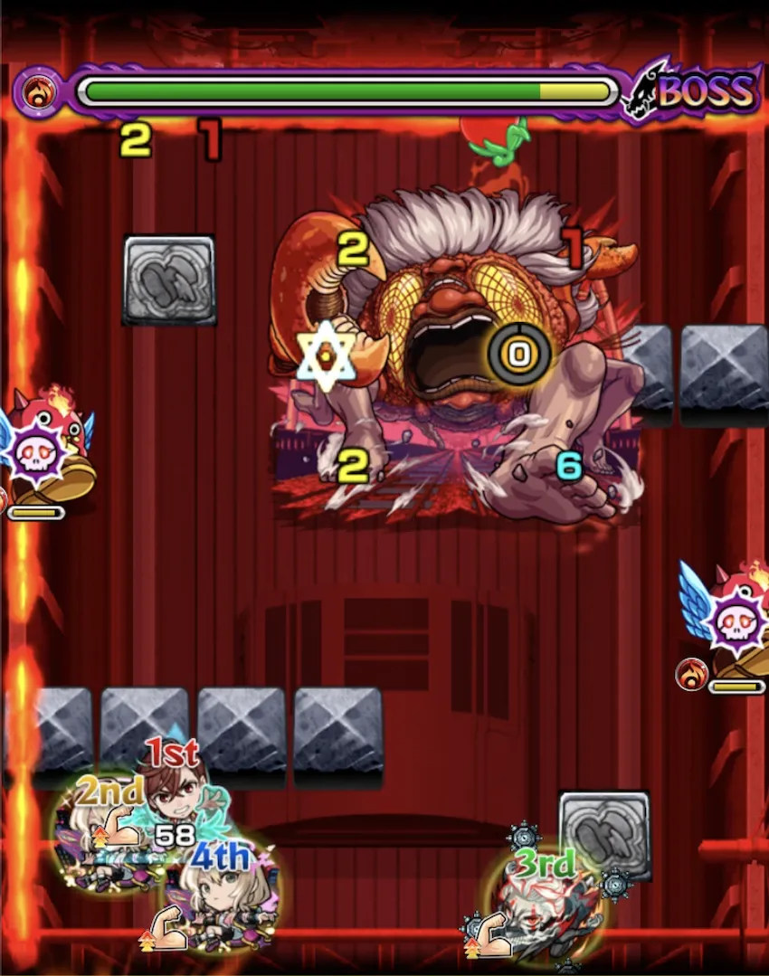 モンスト_超究極ターボババア_ボス2