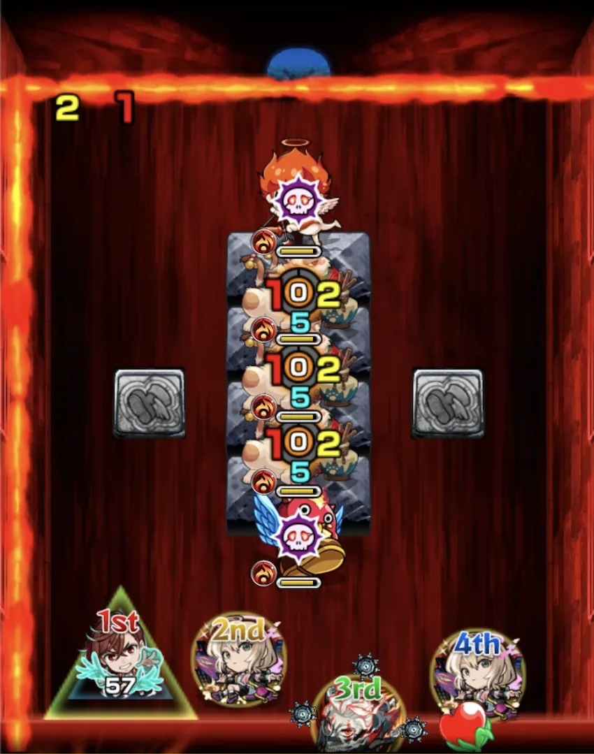 モンスト_超究極ターボババア_ステージ1